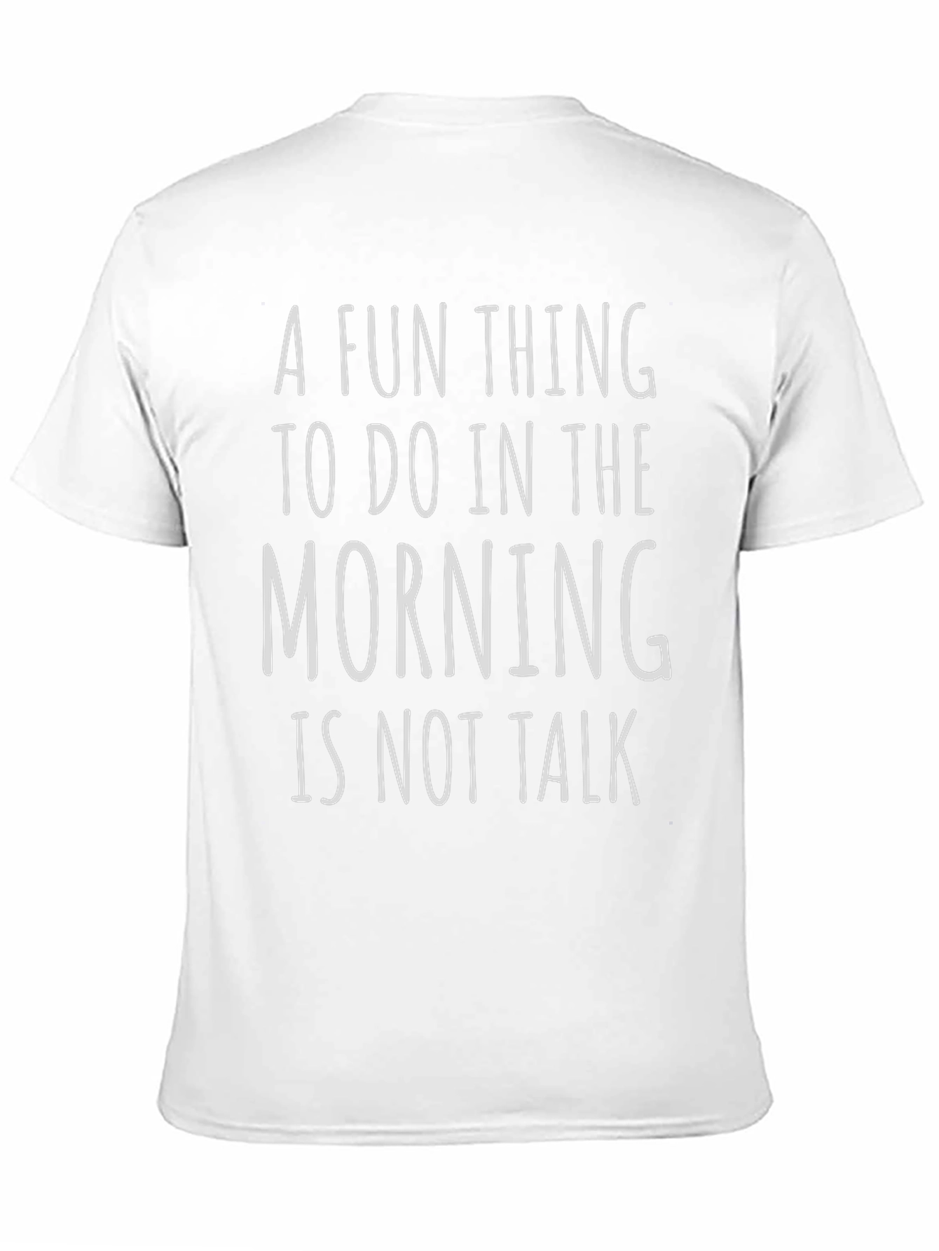 Funny Morning Anti-Social T-Shirt