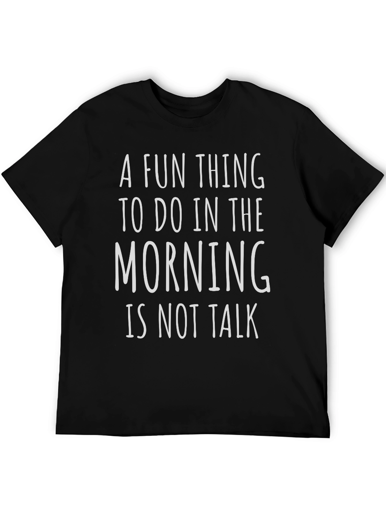 Funny Morning Anti-Social T-Shirt