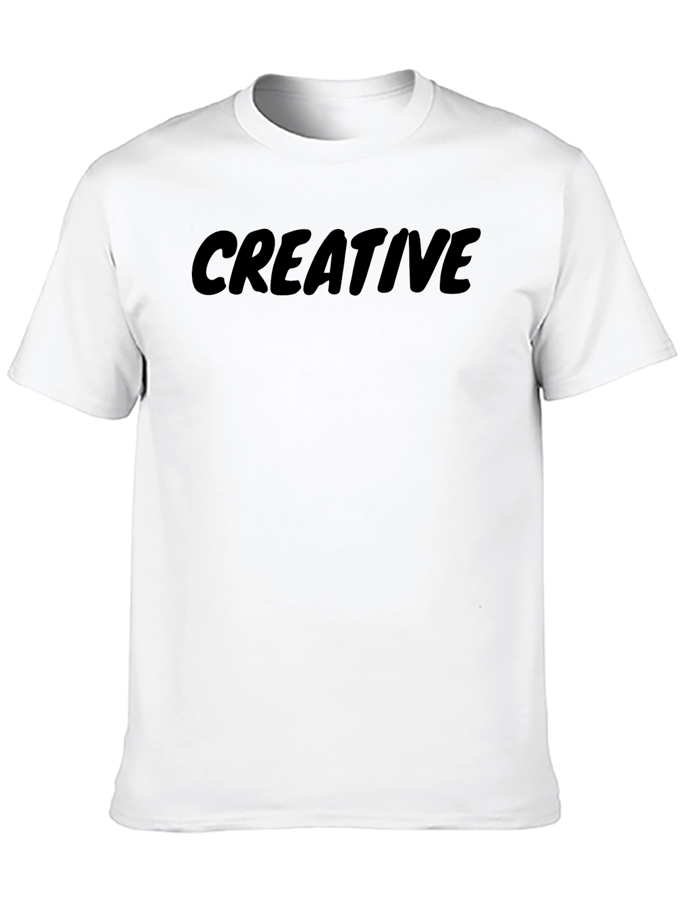 Creative Black T-Shirt