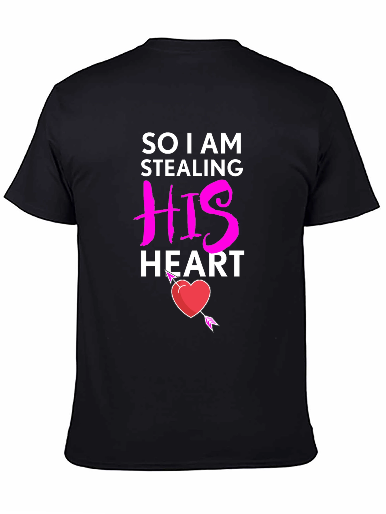 Stealing His Heart Valentines Day T-Shirt