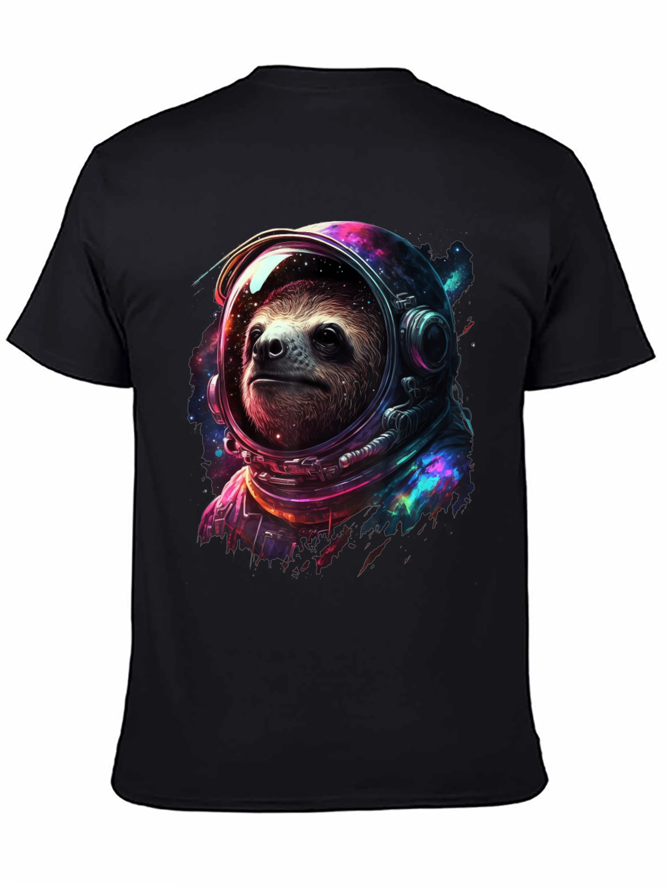 Sloth Astronaut Graphic T-Shirt - Space Explorer Tee
