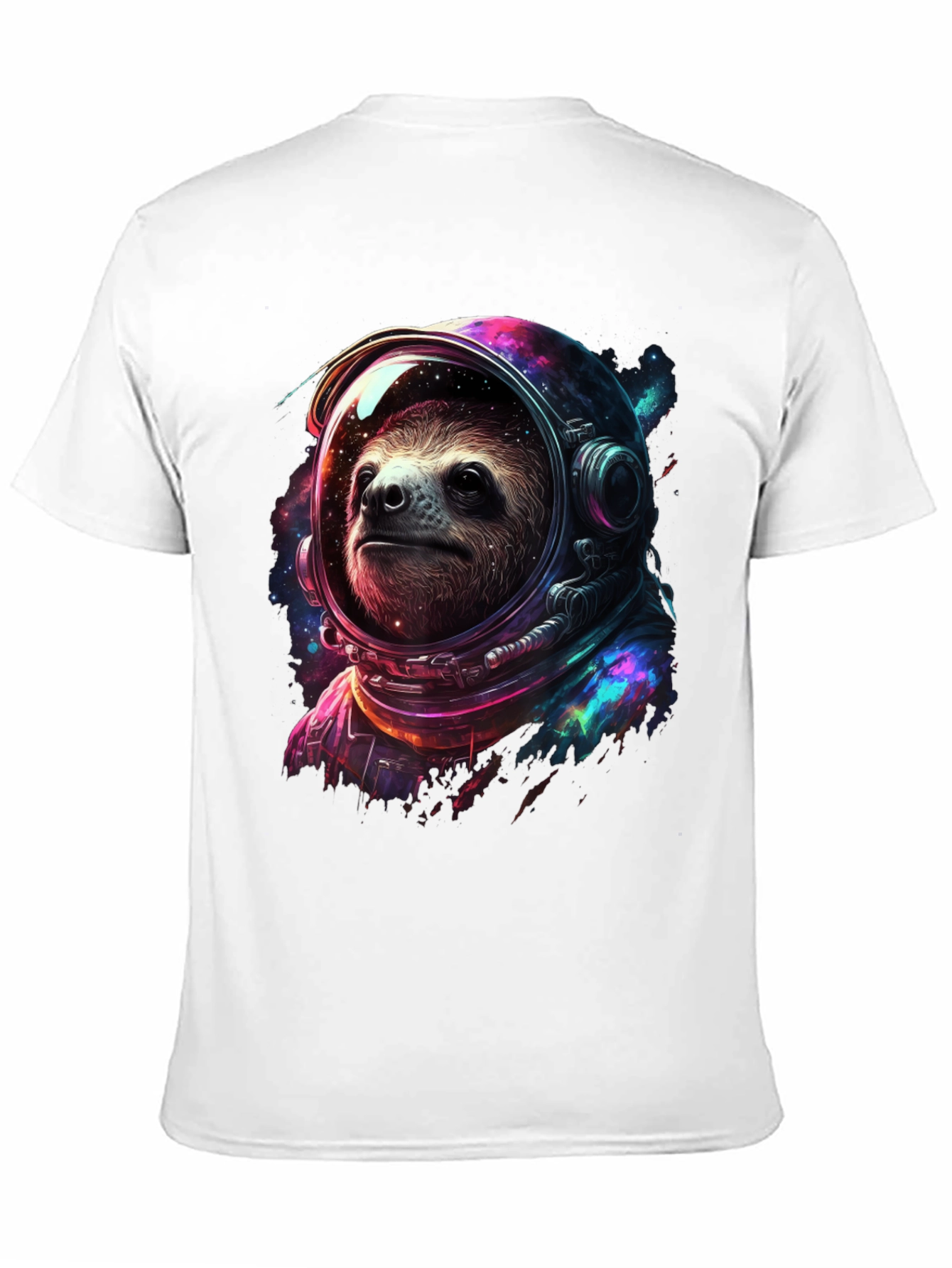 Sloth Astronaut Graphic T-Shirt - Space Explorer Tee