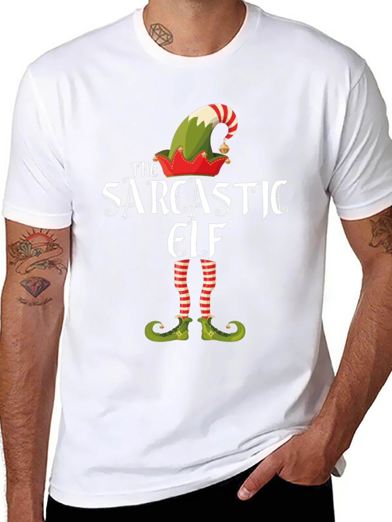 Sarcastic Elf Christmas T-Shirt