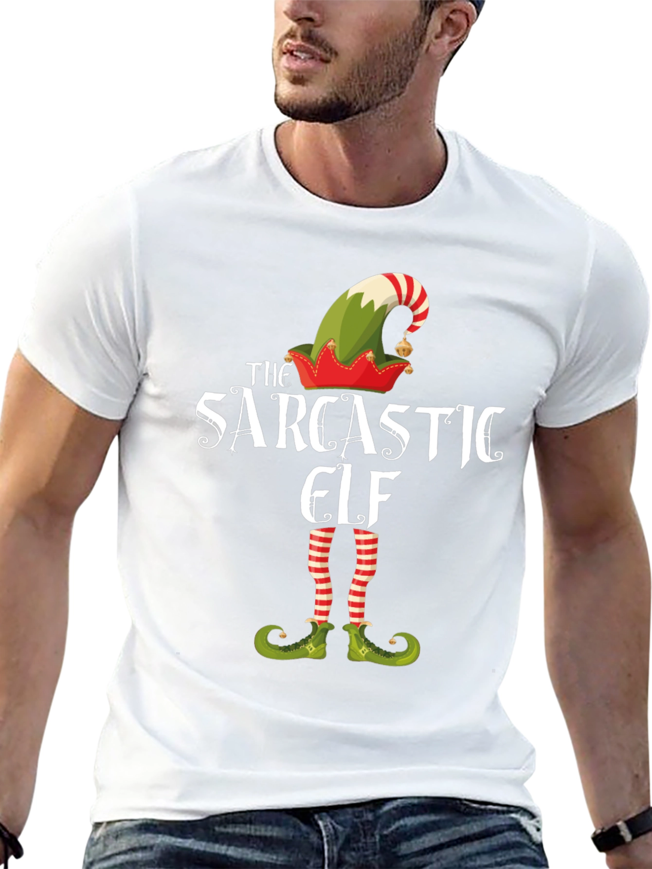 Sarcastic Elf Christmas T-Shirt