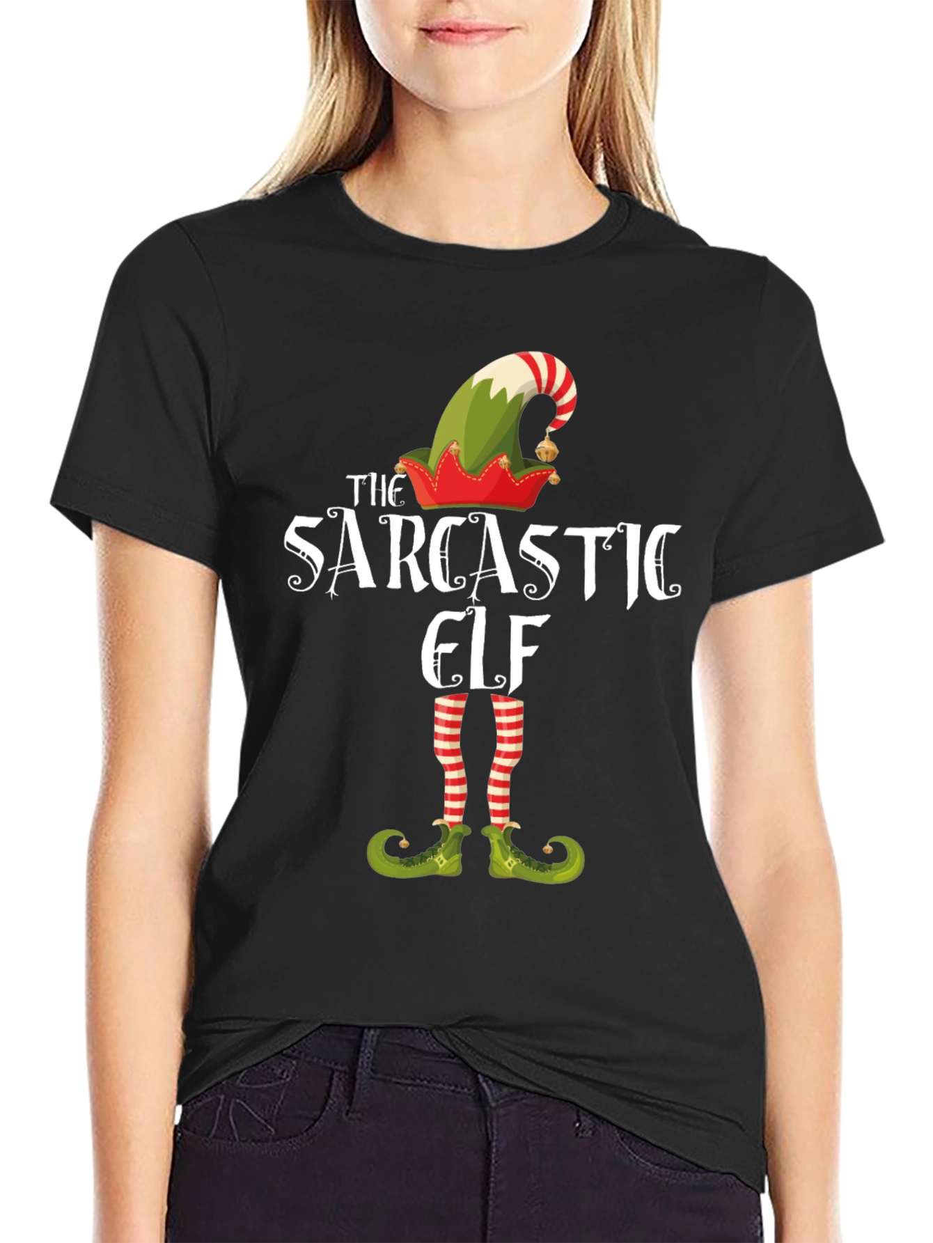 Sarcastic Elf Christmas T-Shirt