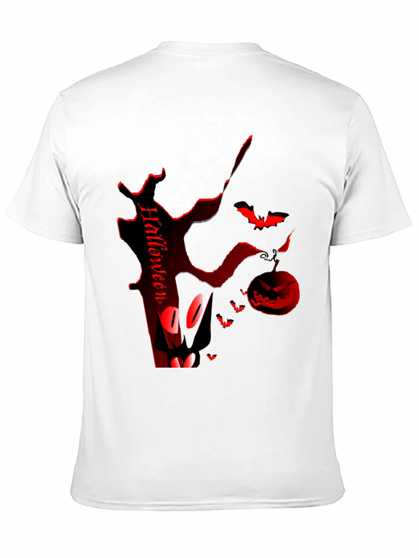 Halloween Themed Black T-Shirt