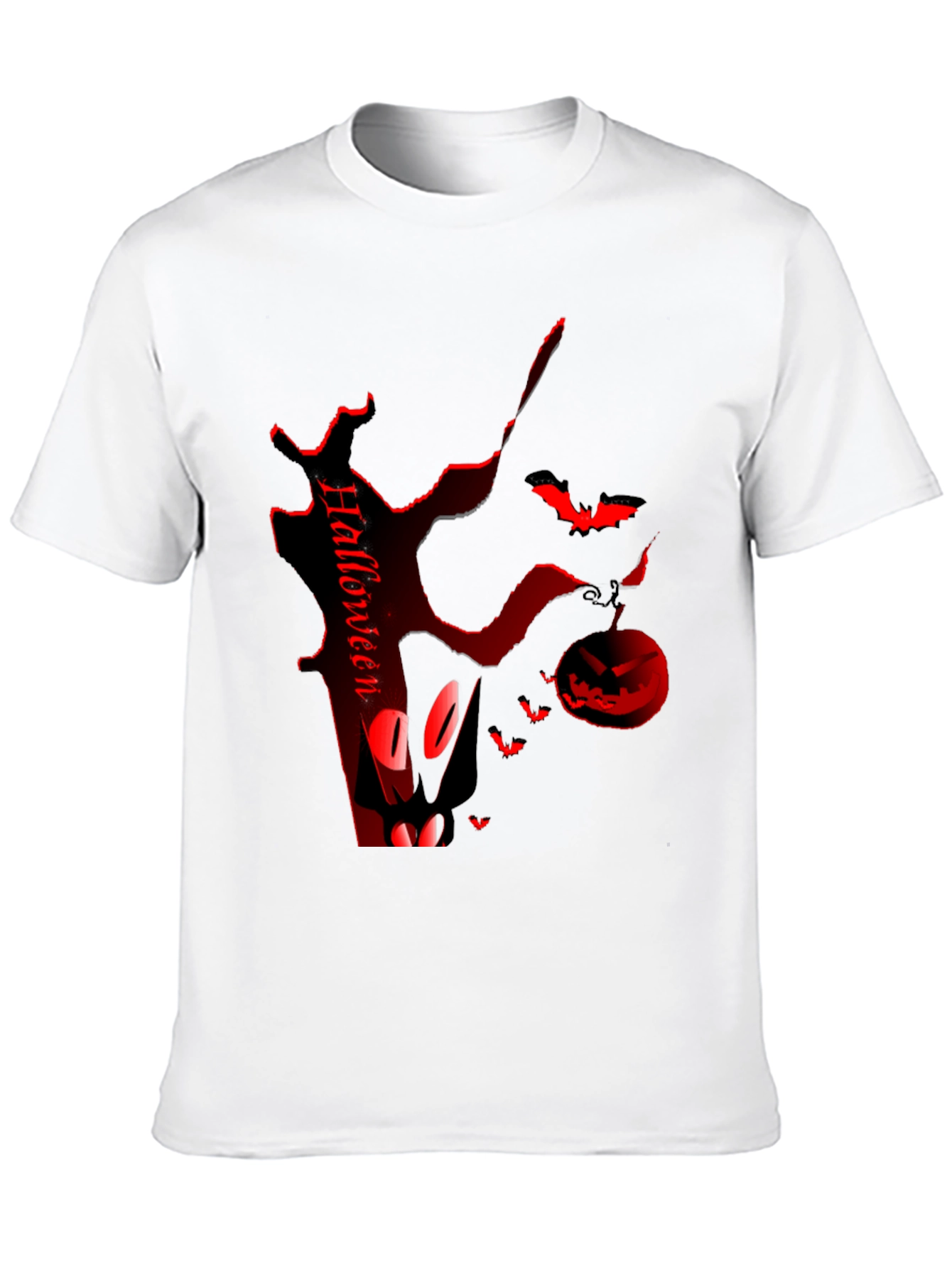 Halloween Themed Black T-Shirt