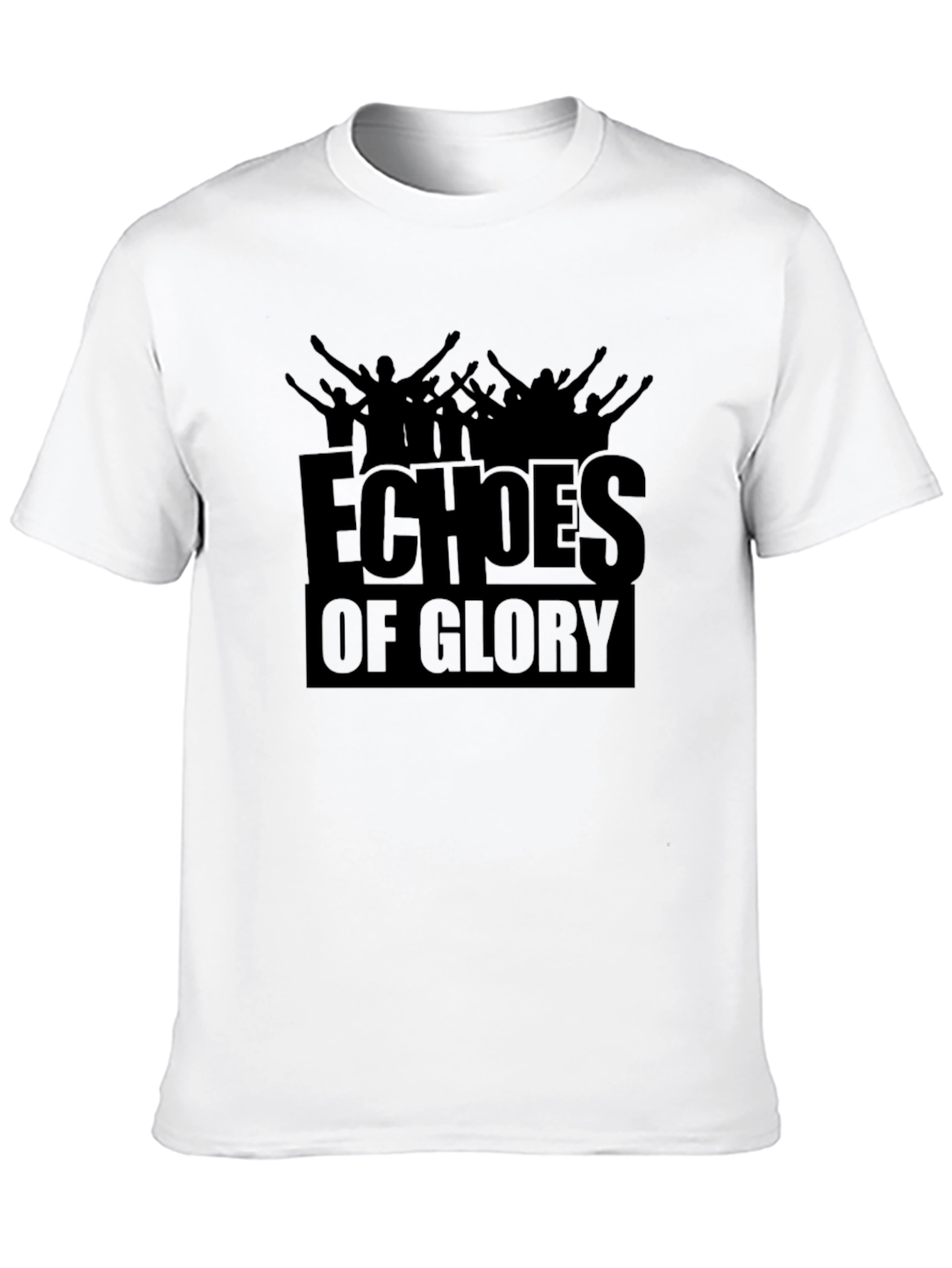 Echoes of Glory Black Graphic Tee