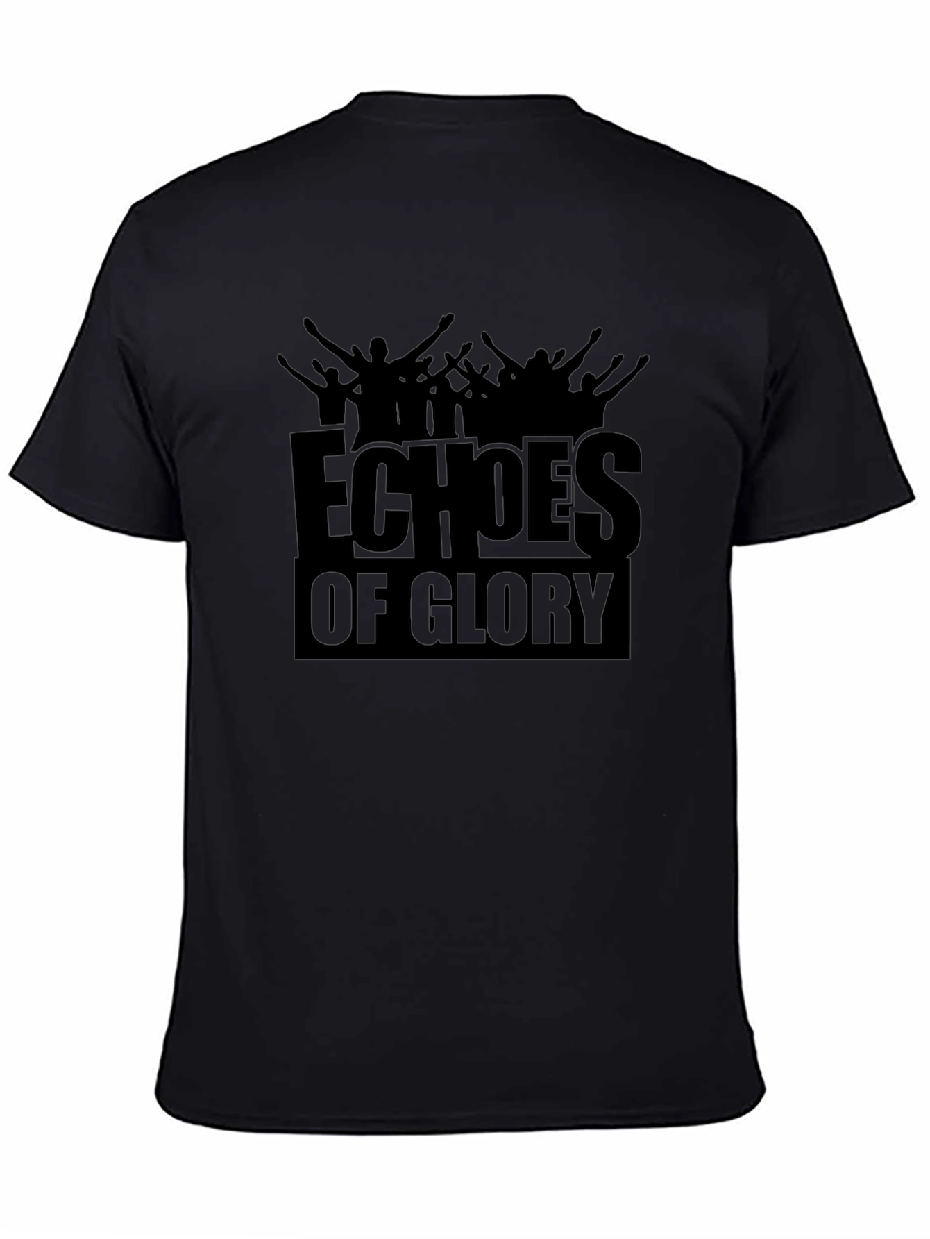 Echoes of Glory Black Graphic Tee