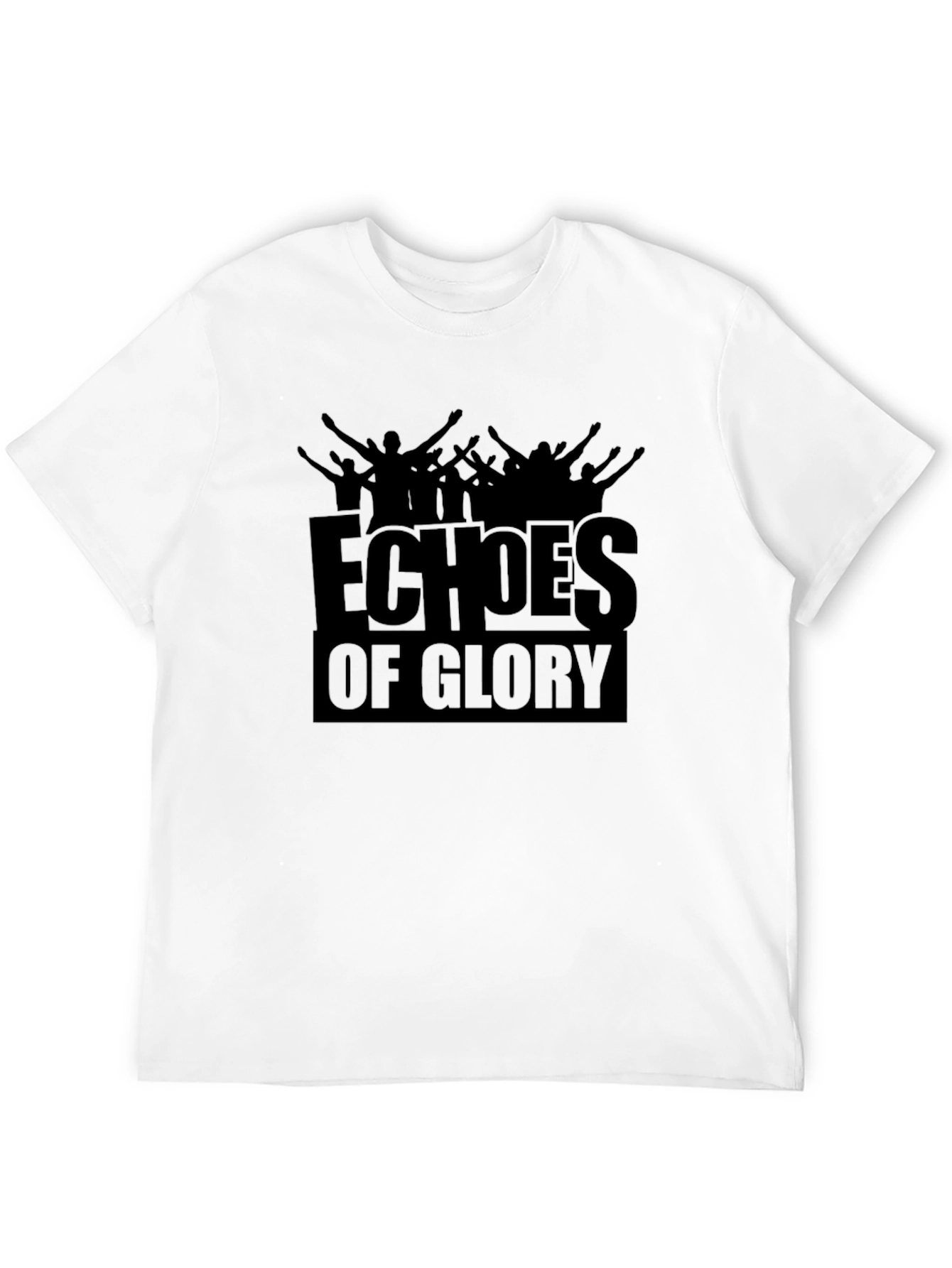 Echoes of Glory Black Graphic Tee