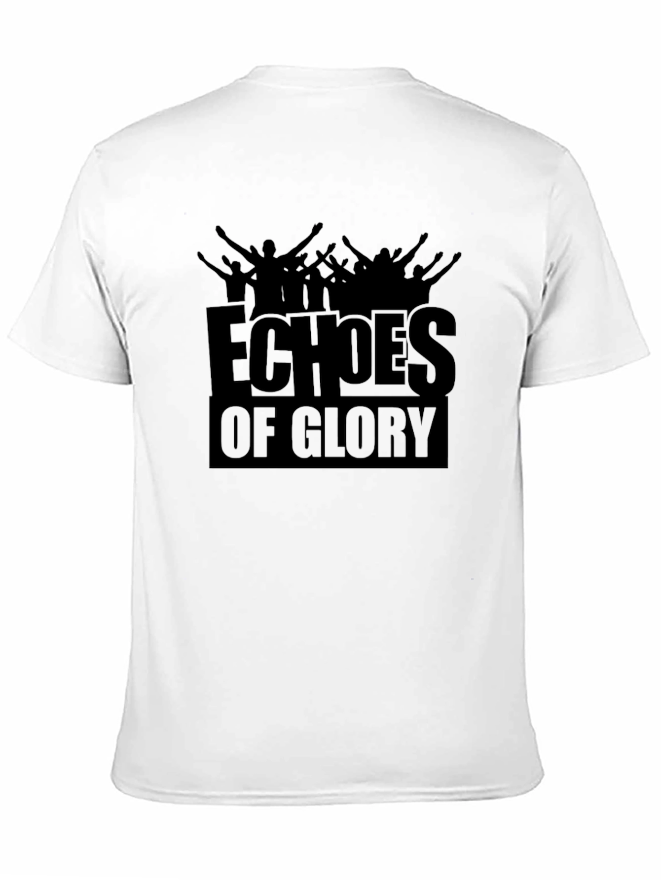 Echoes of Glory Black Graphic Tee