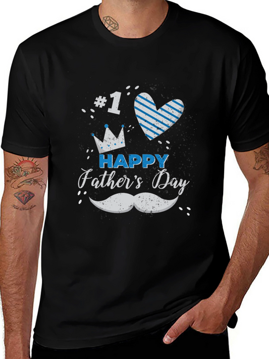 Happy Fathers Day #1 Dad T-Shirt