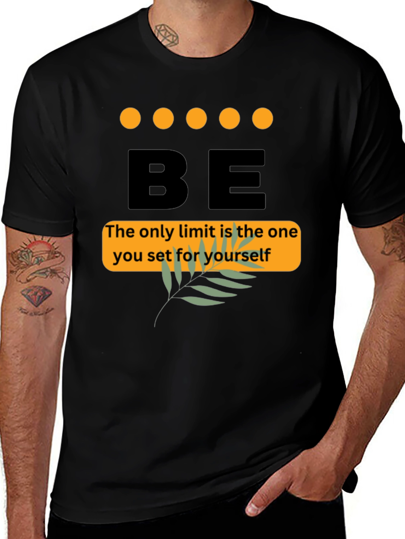 Motivational Graphic Print Tee