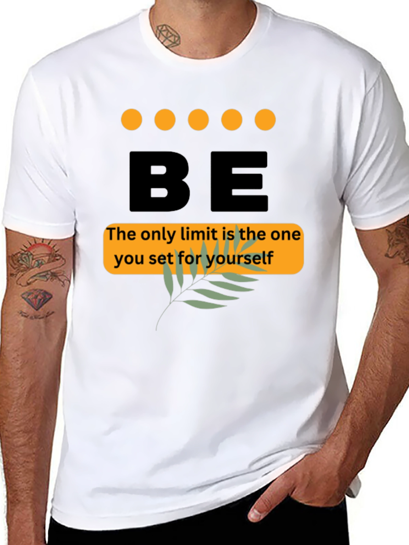 Motivational Graphic Print Tee