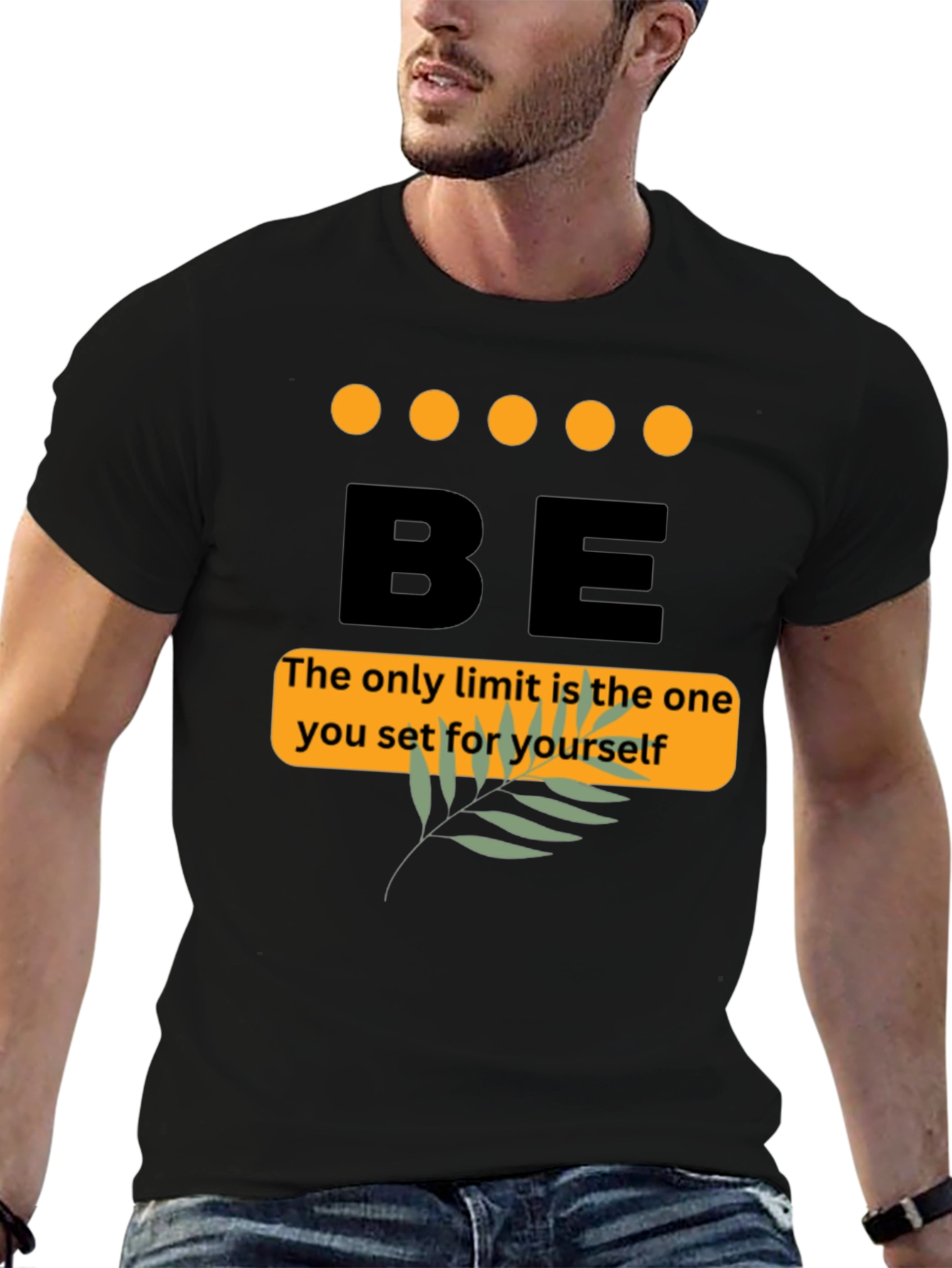 Motivational Graphic Print Tee