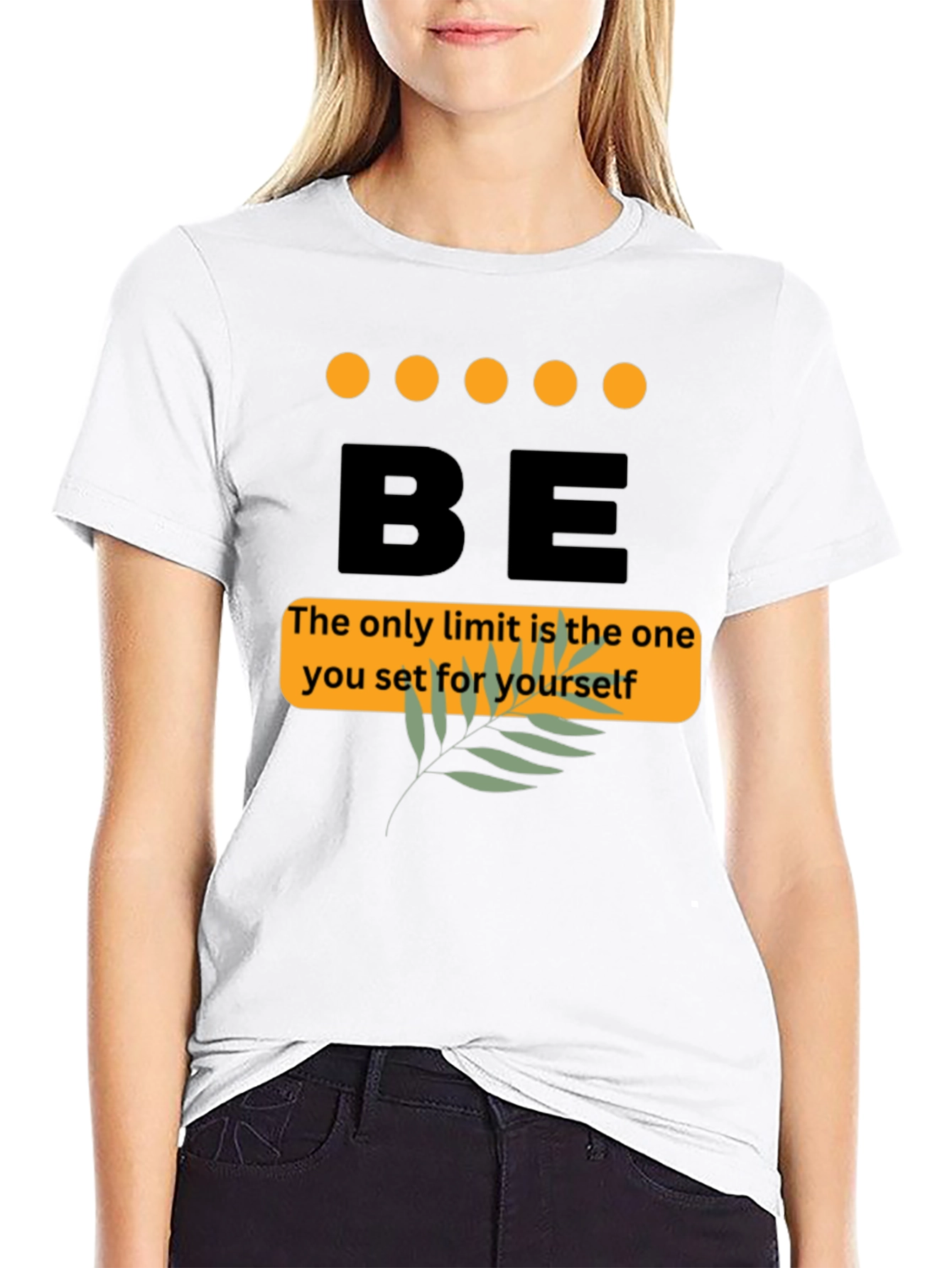 Motivational Graphic Print Tee