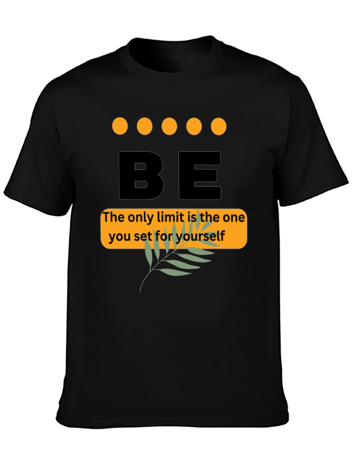 Motivational Graphic Print Tee