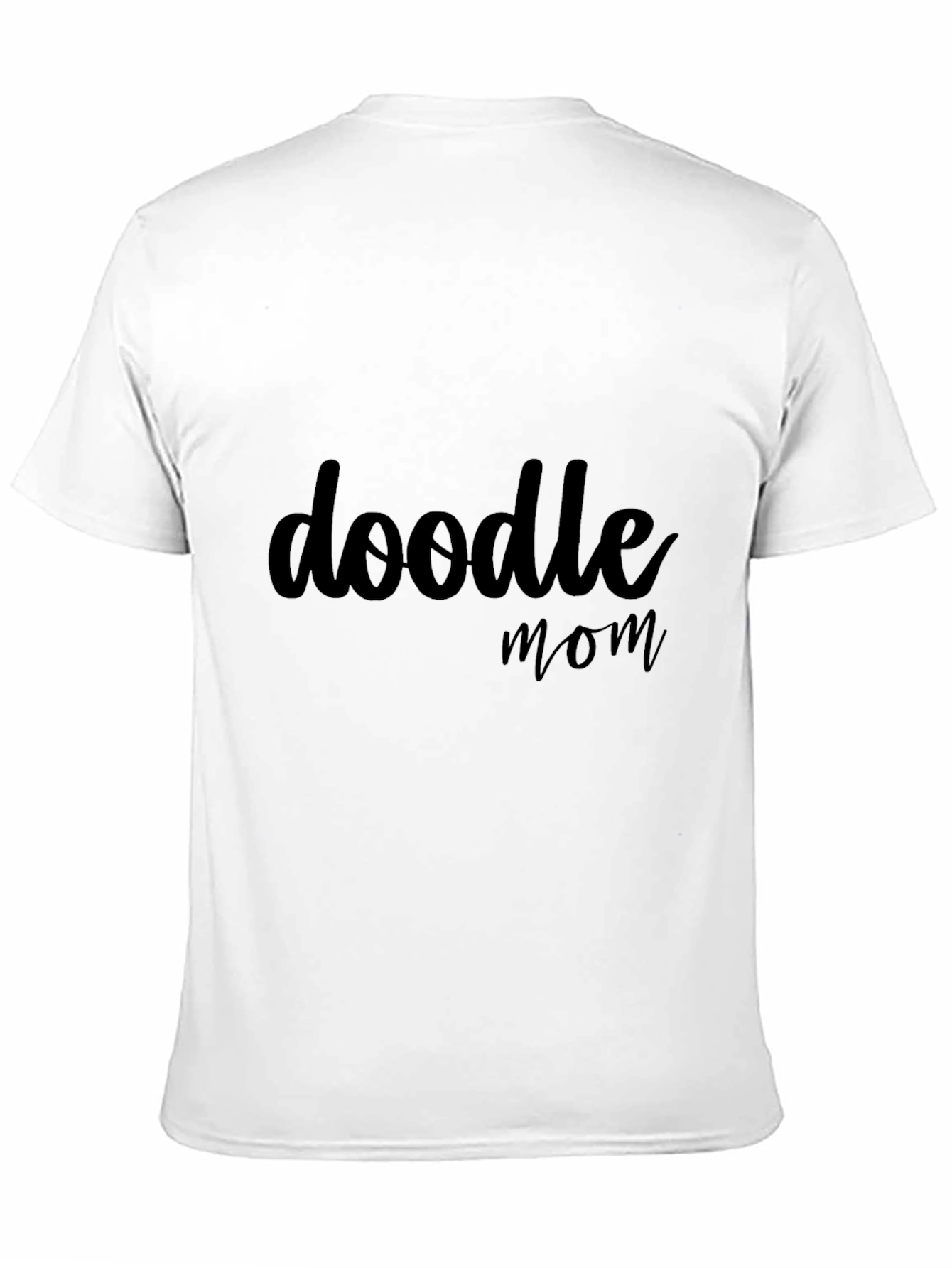 Doodle Mom Black T-Shirt - Stylish Comfort