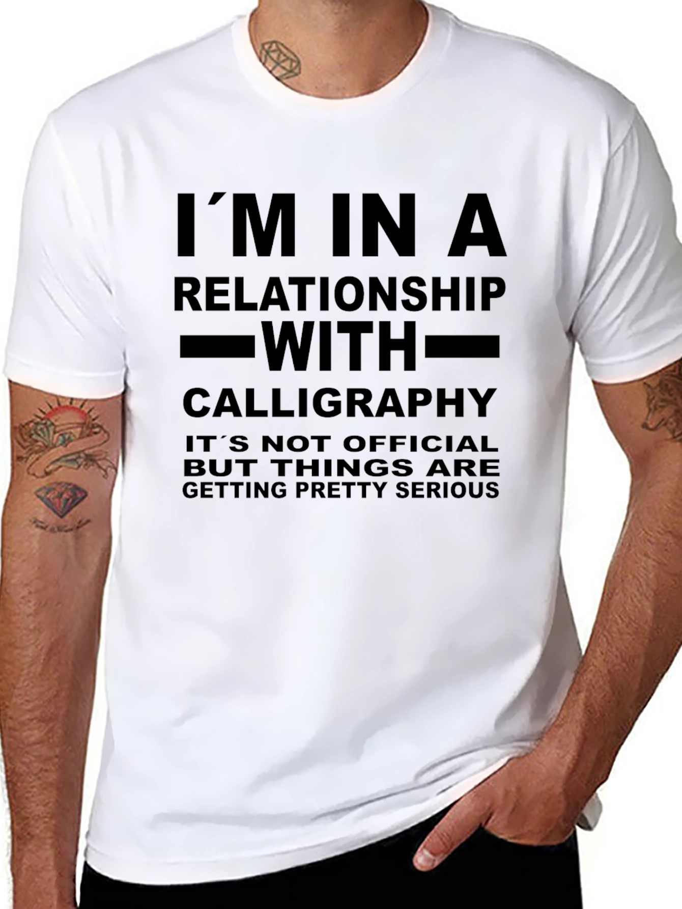 Calligraphy Relationship Graphic T-Shirt