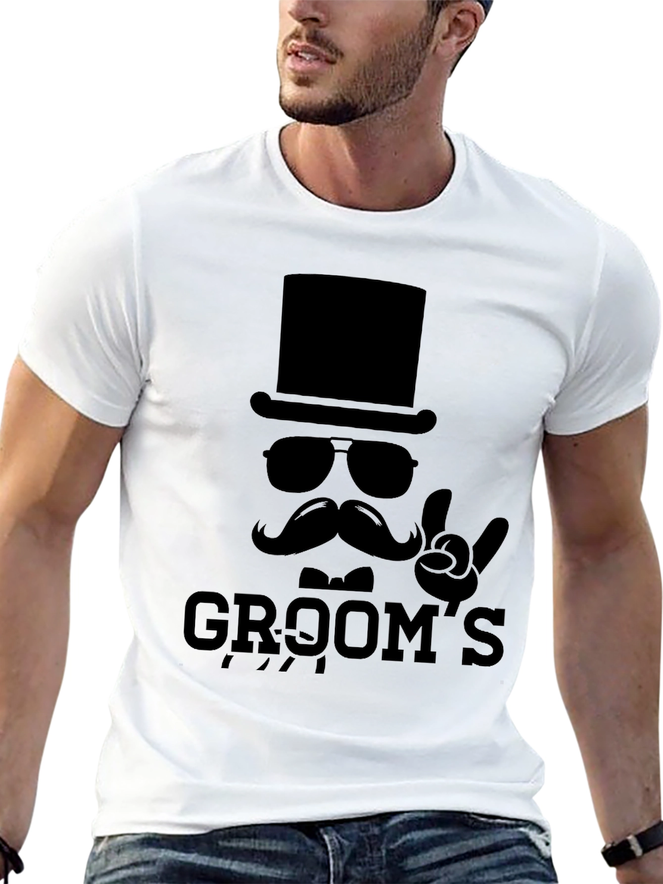 Grooms Crew Bachelor Party T-Shirt