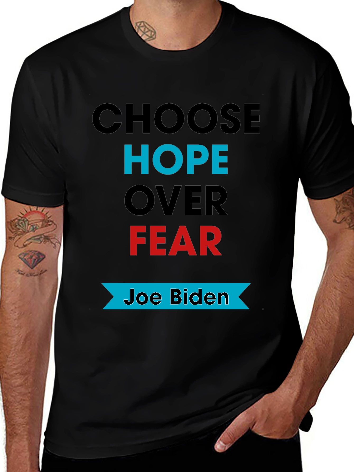 Choose Hope Over Fear Joe Biden T-Shirt