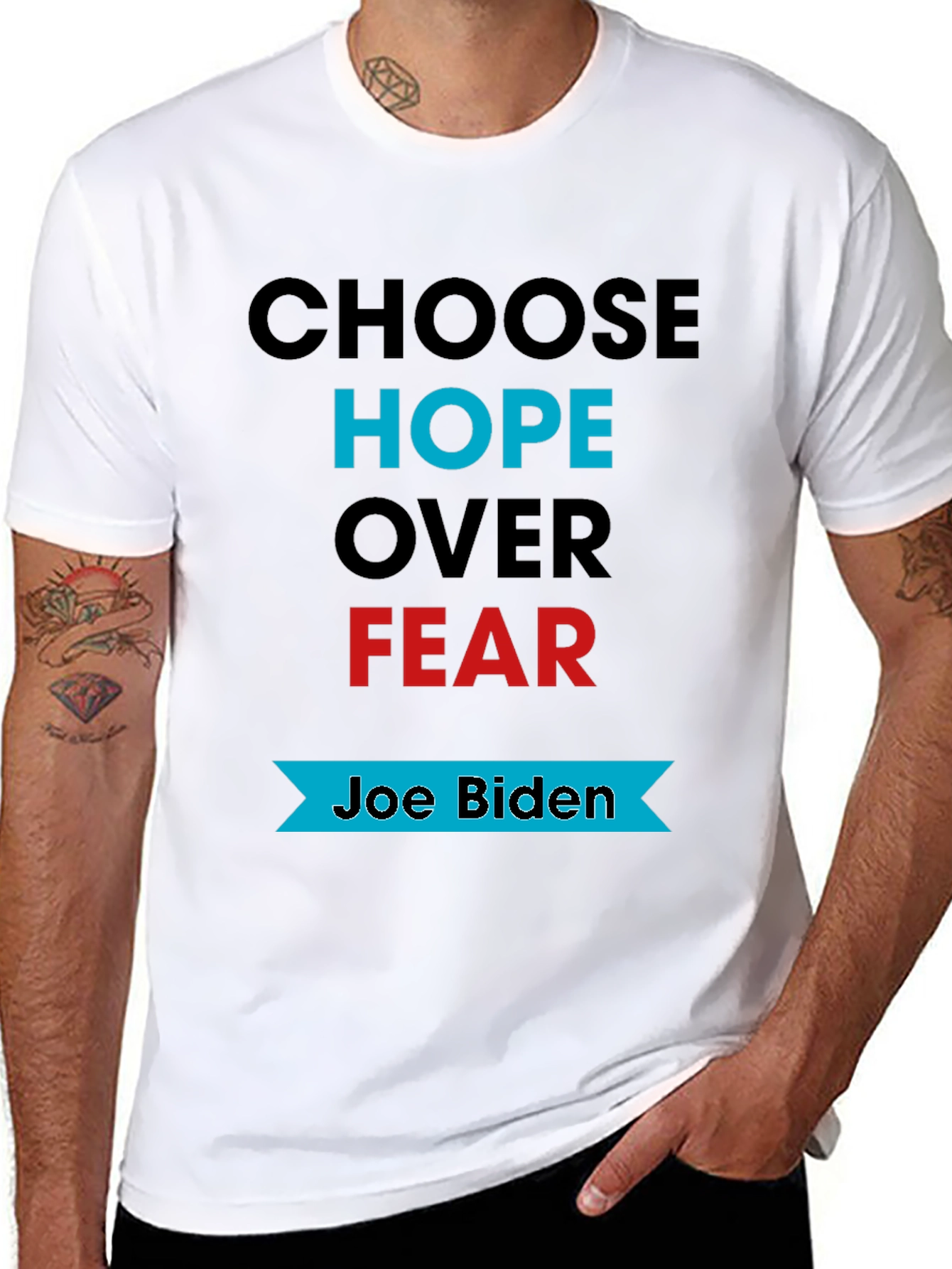 Choose Hope Over Fear Joe Biden T-Shirt