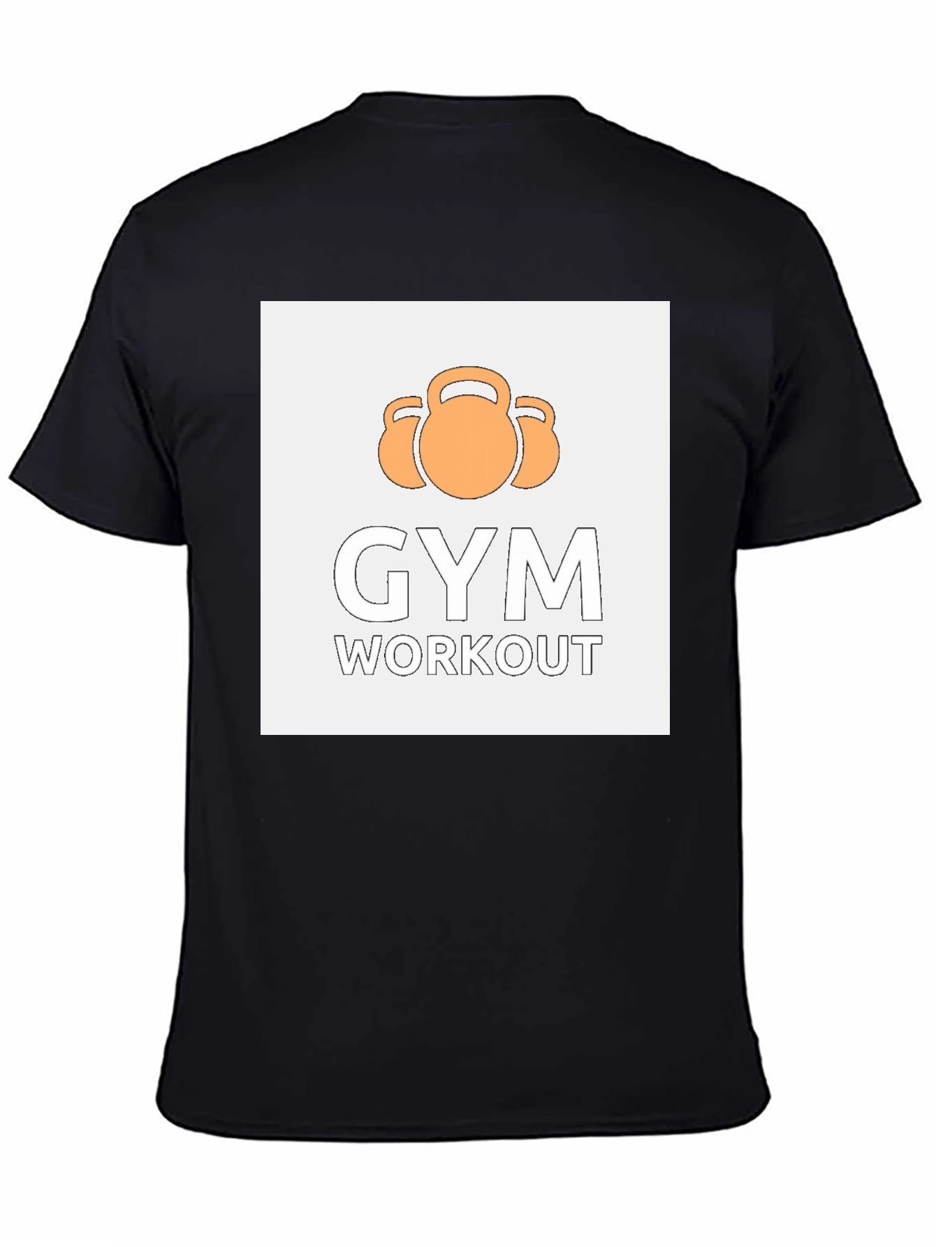 Gym Workout T-Shirt - Kettlebell Design