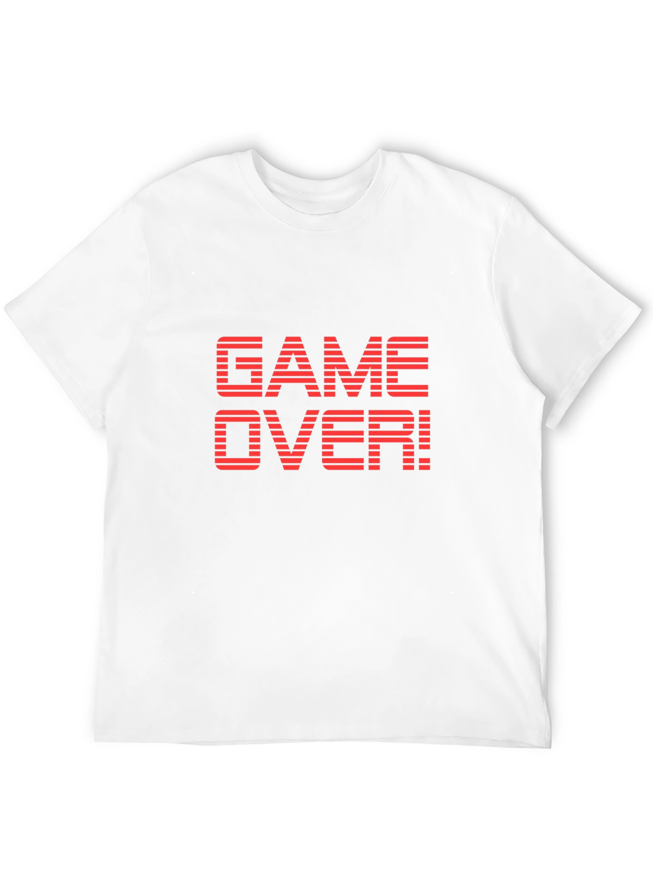 Game Over Graphic Tee - Gamer Style