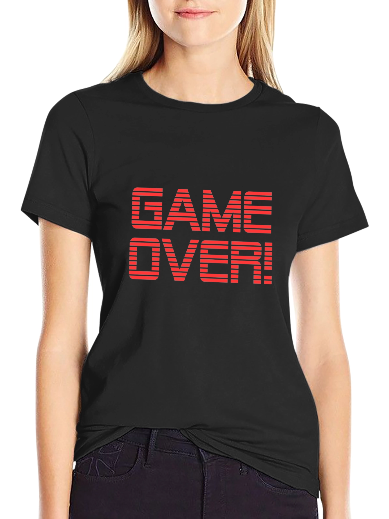 Game Over Graphic Tee - Gamer Style