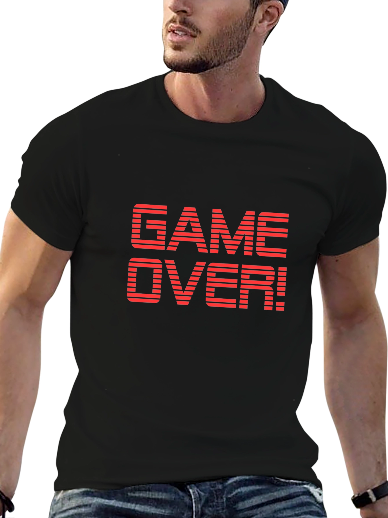 Game Over Graphic Tee - Gamer Style