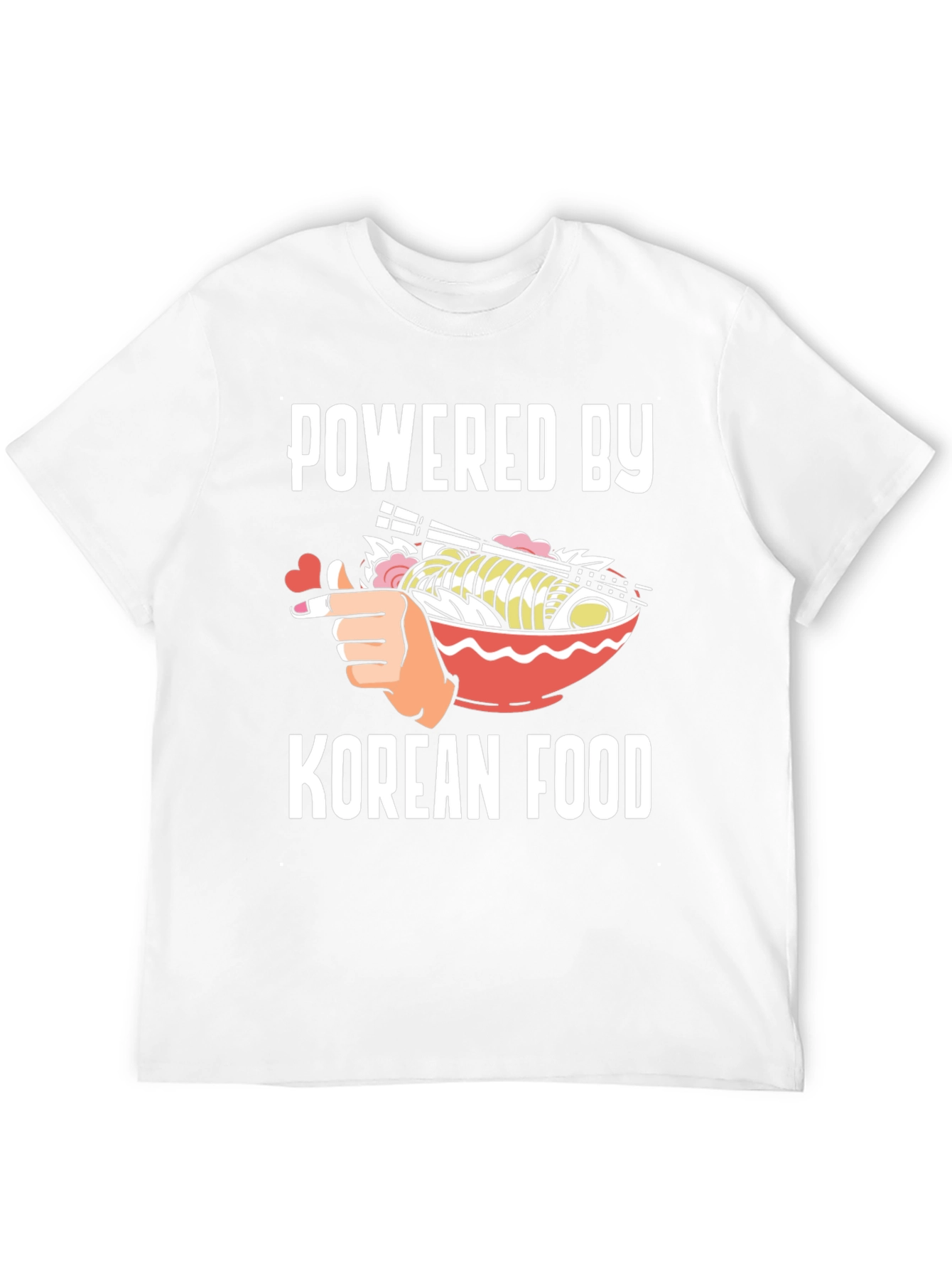 Powered by Korean Food T-Shirt
