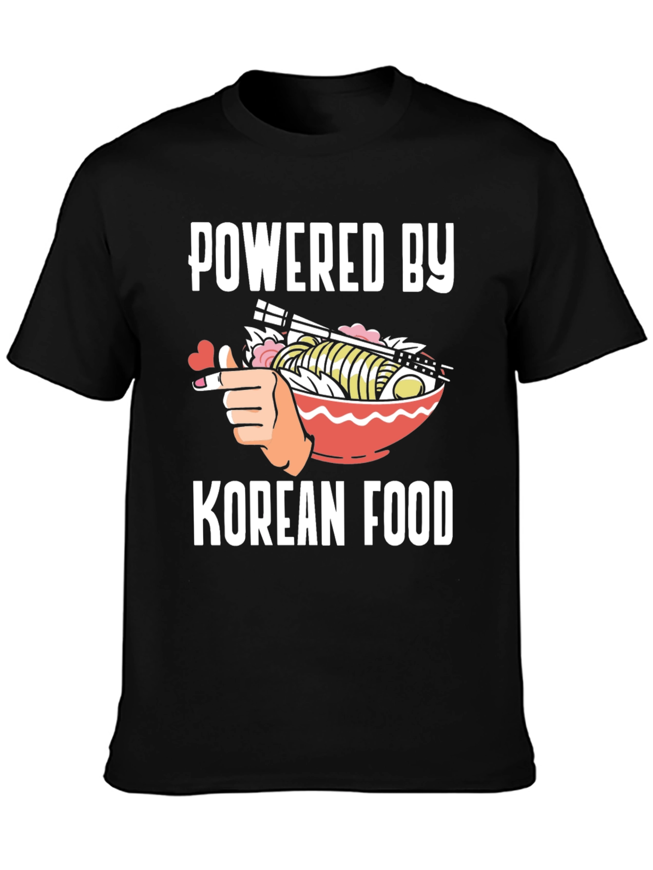 Powered by Korean Food T-Shirt