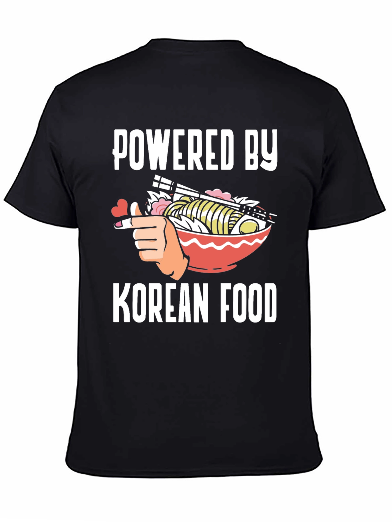Powered by Korean Food T-Shirt