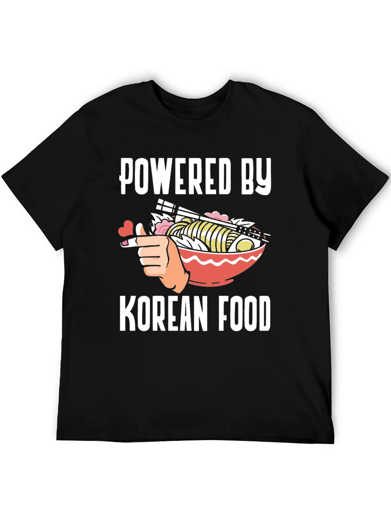 Powered by Korean Food T-Shirt