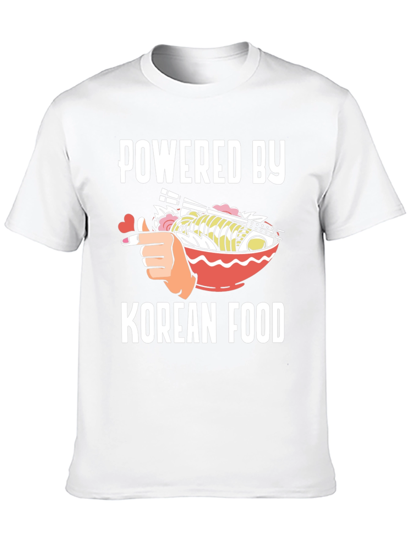 Powered by Korean Food T-Shirt