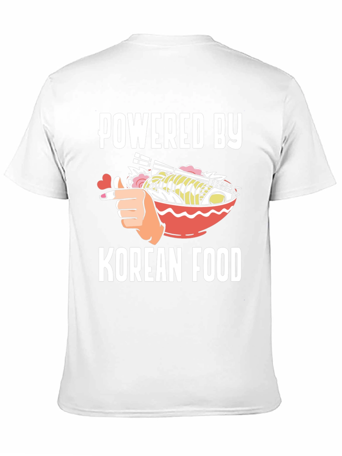 Powered by Korean Food T-Shirt