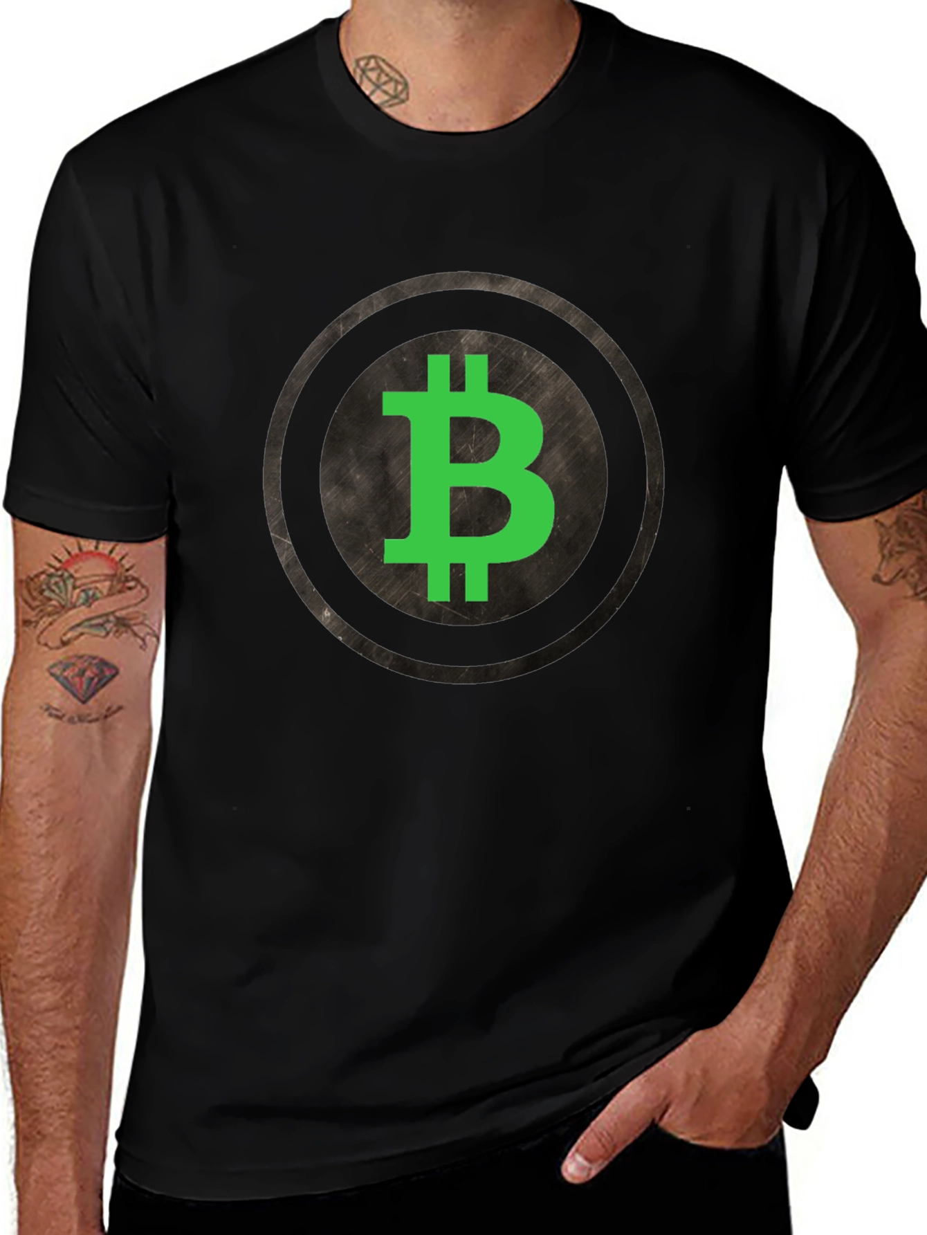 Bitcoin Logo T-Shirt - Crypto Currency Tee