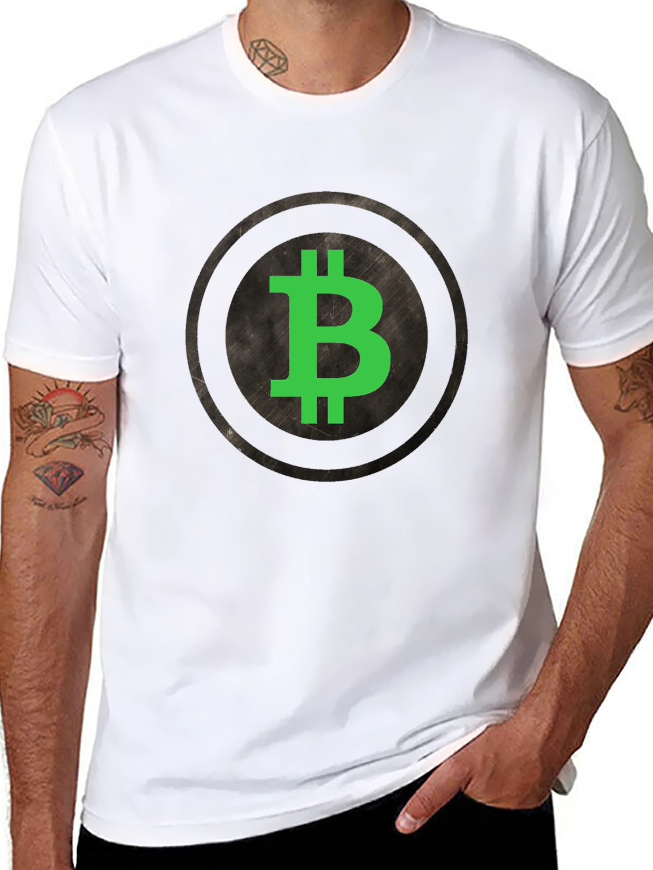 Bitcoin Logo T-Shirt - Crypto Currency Tee