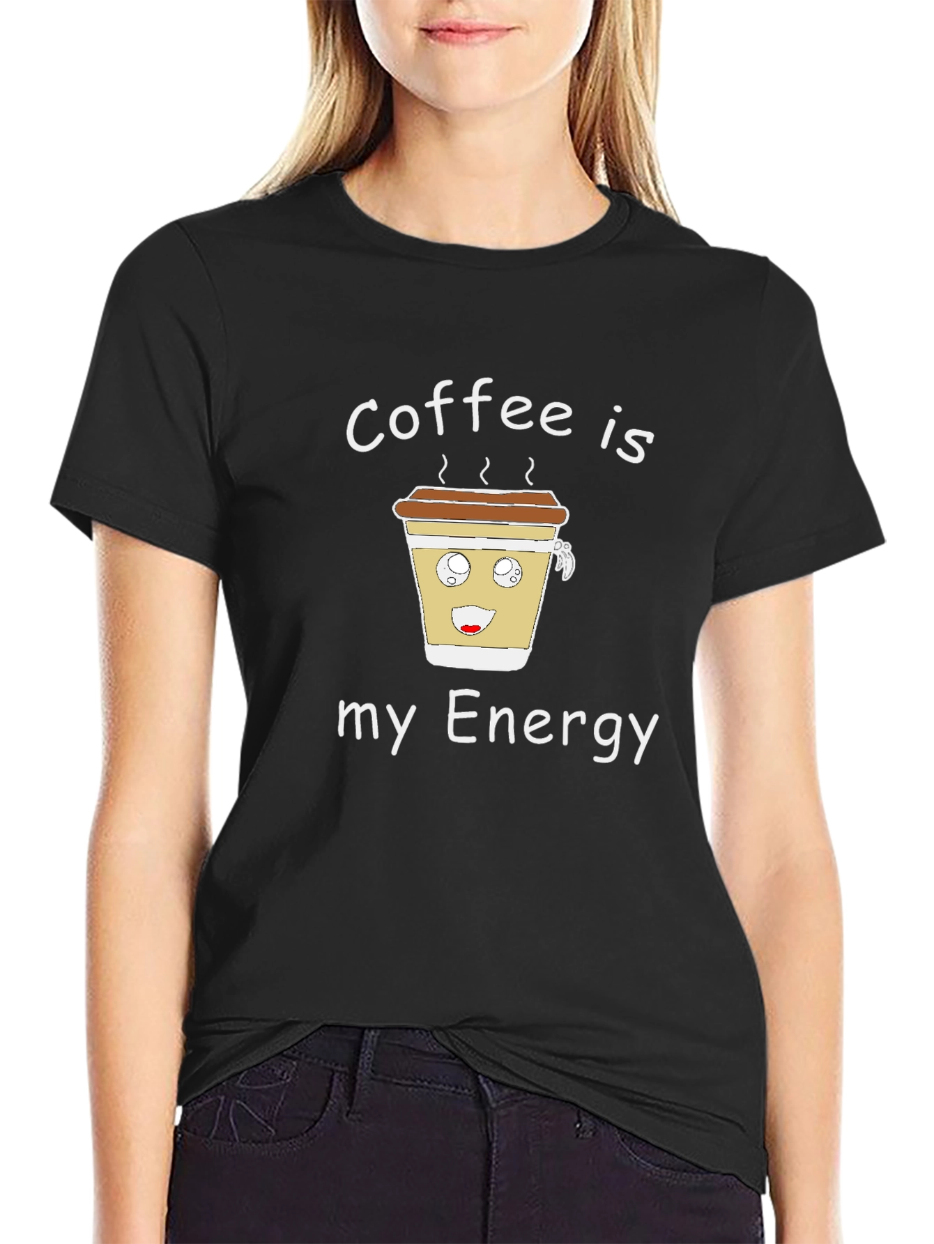 Coffee is My Energy Graphic T-Shirt