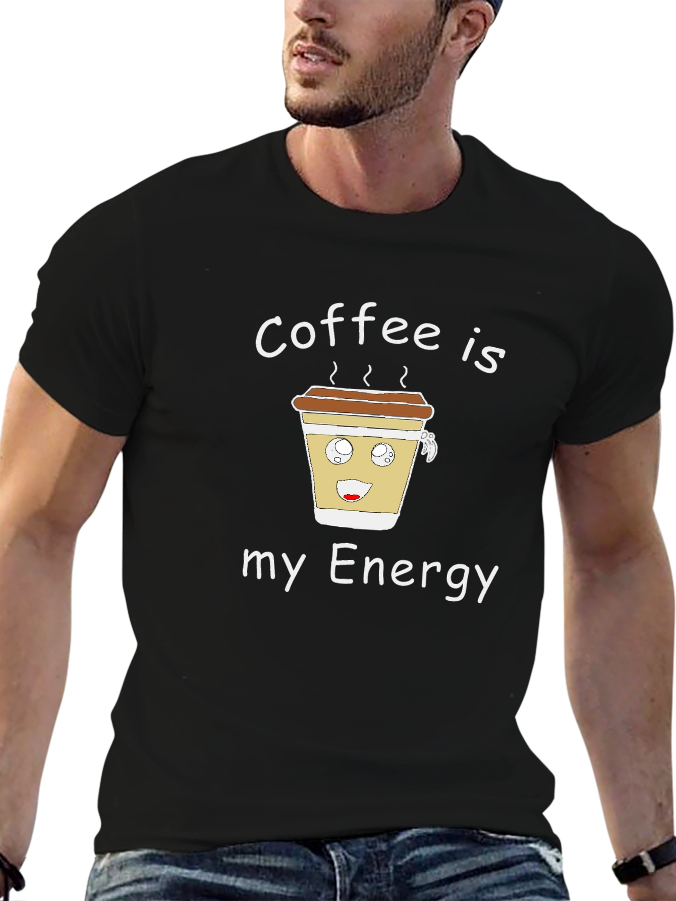 Coffee is My Energy Graphic T-Shirt