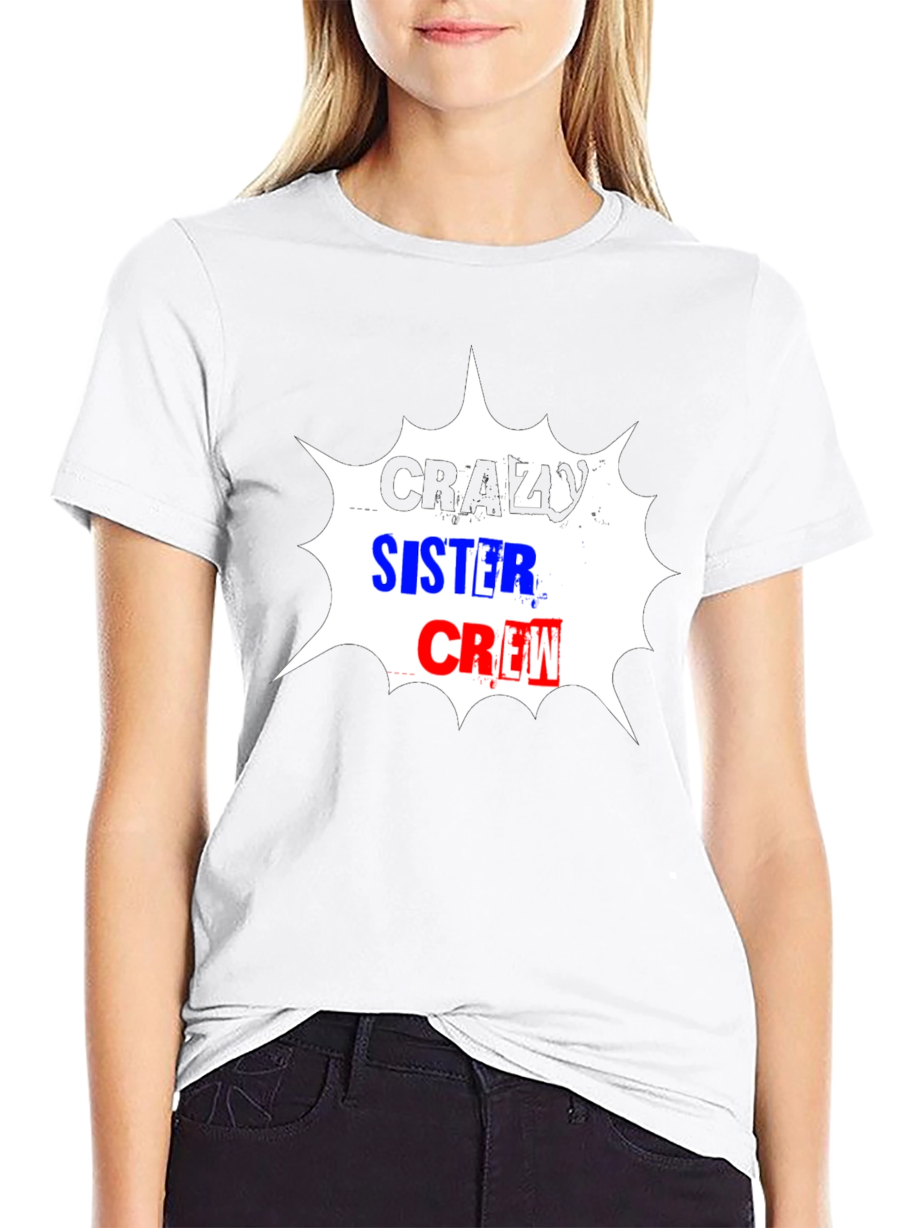 Crazy Sister Crew Graphic Tee