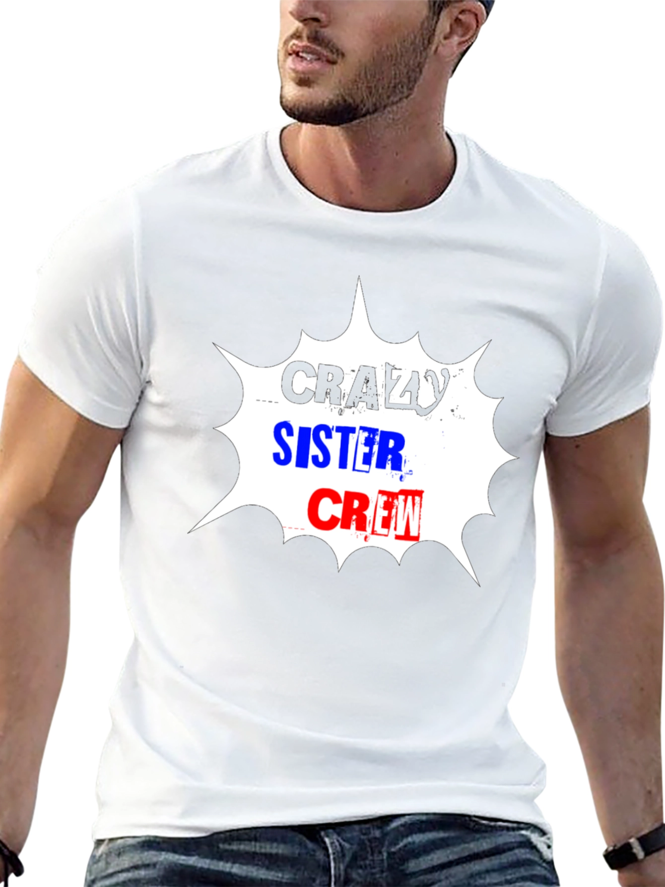 Crazy Sister Crew Graphic Tee