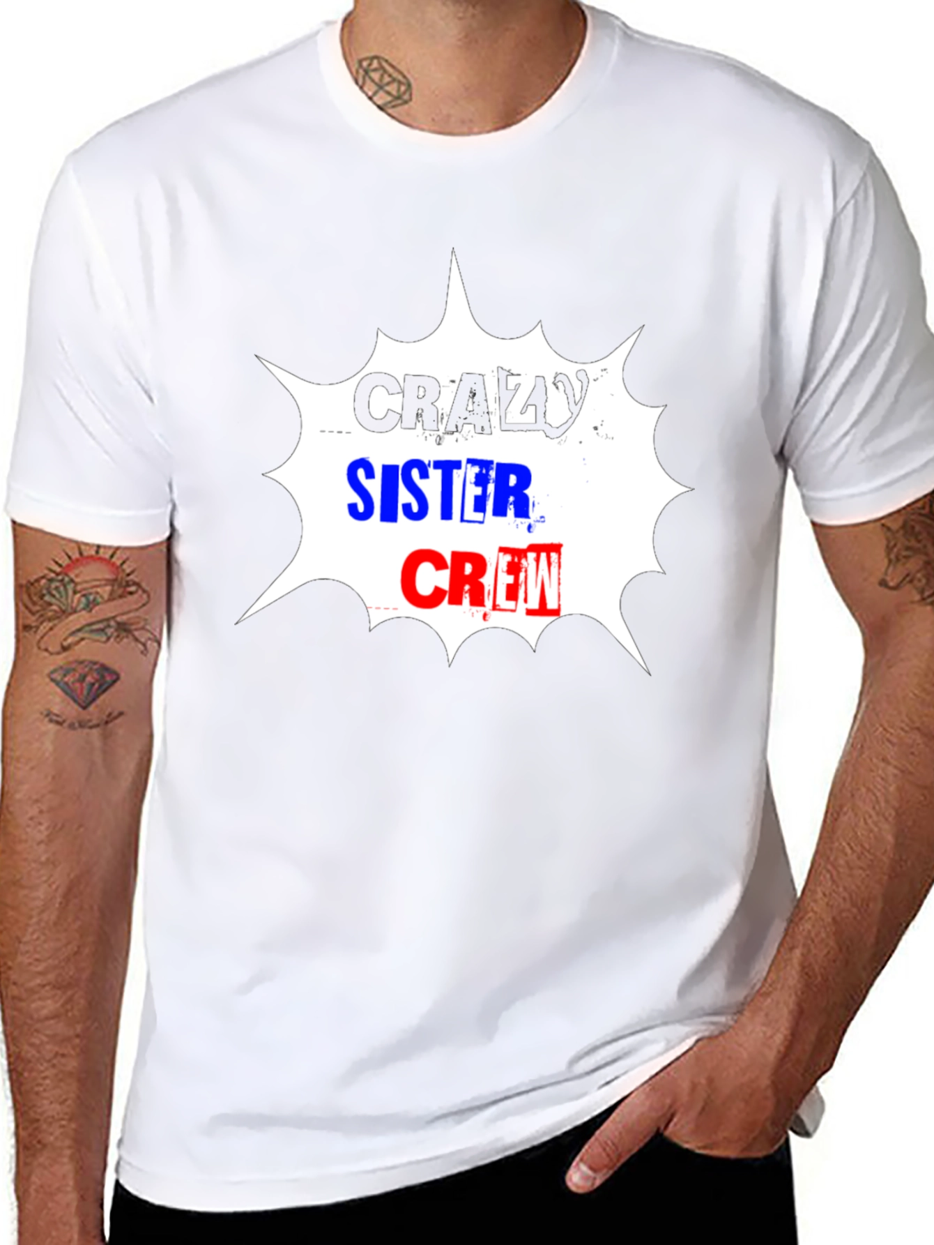 Crazy Sister Crew Graphic Tee