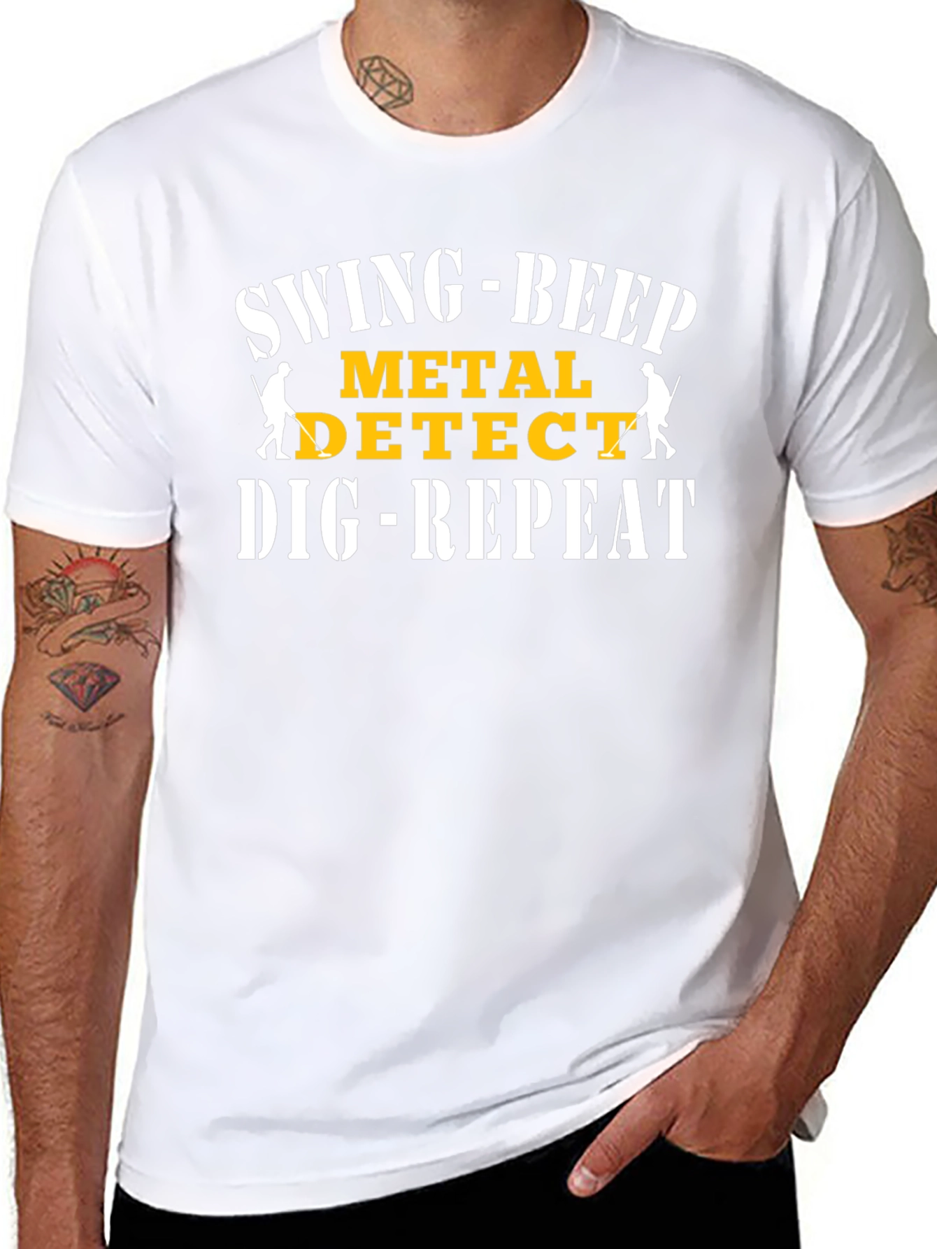Swing-Beep Metal Detect T-Shirt