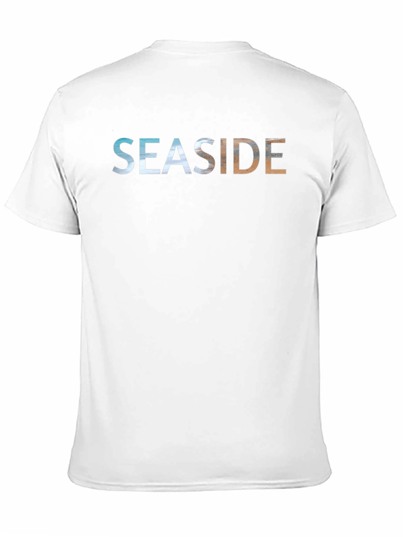 Seaside Graphic Black T-Shirt