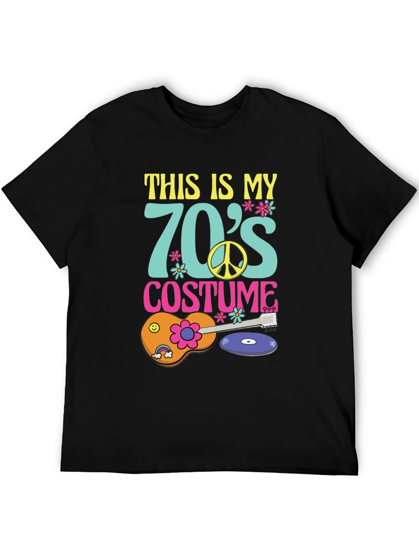 Retro 70s Costume T-Shirt - Hippie Style!