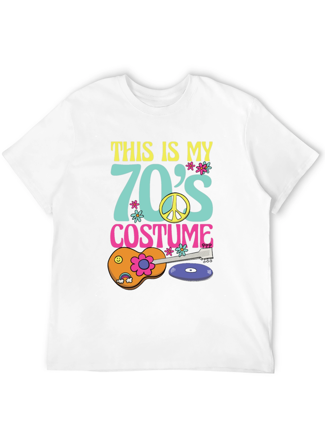 Retro 70s Costume T-Shirt - Hippie Style!
