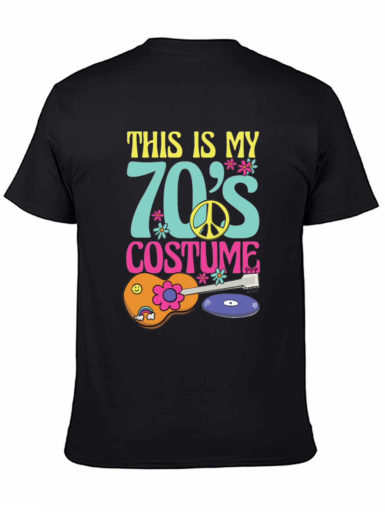 Retro 70s Costume T-Shirt - Hippie Style!