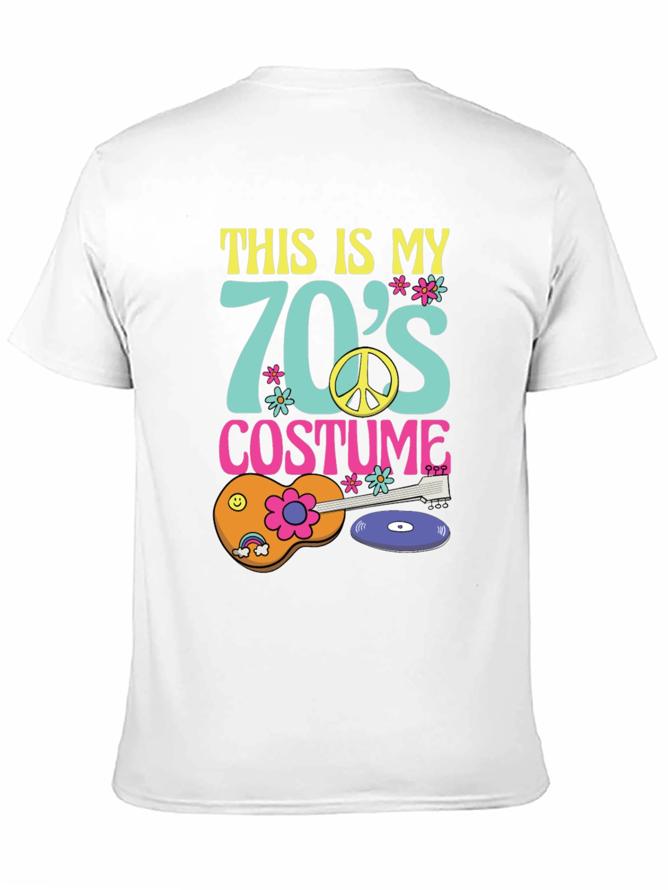 Retro 70s Costume T-Shirt - Hippie Style!