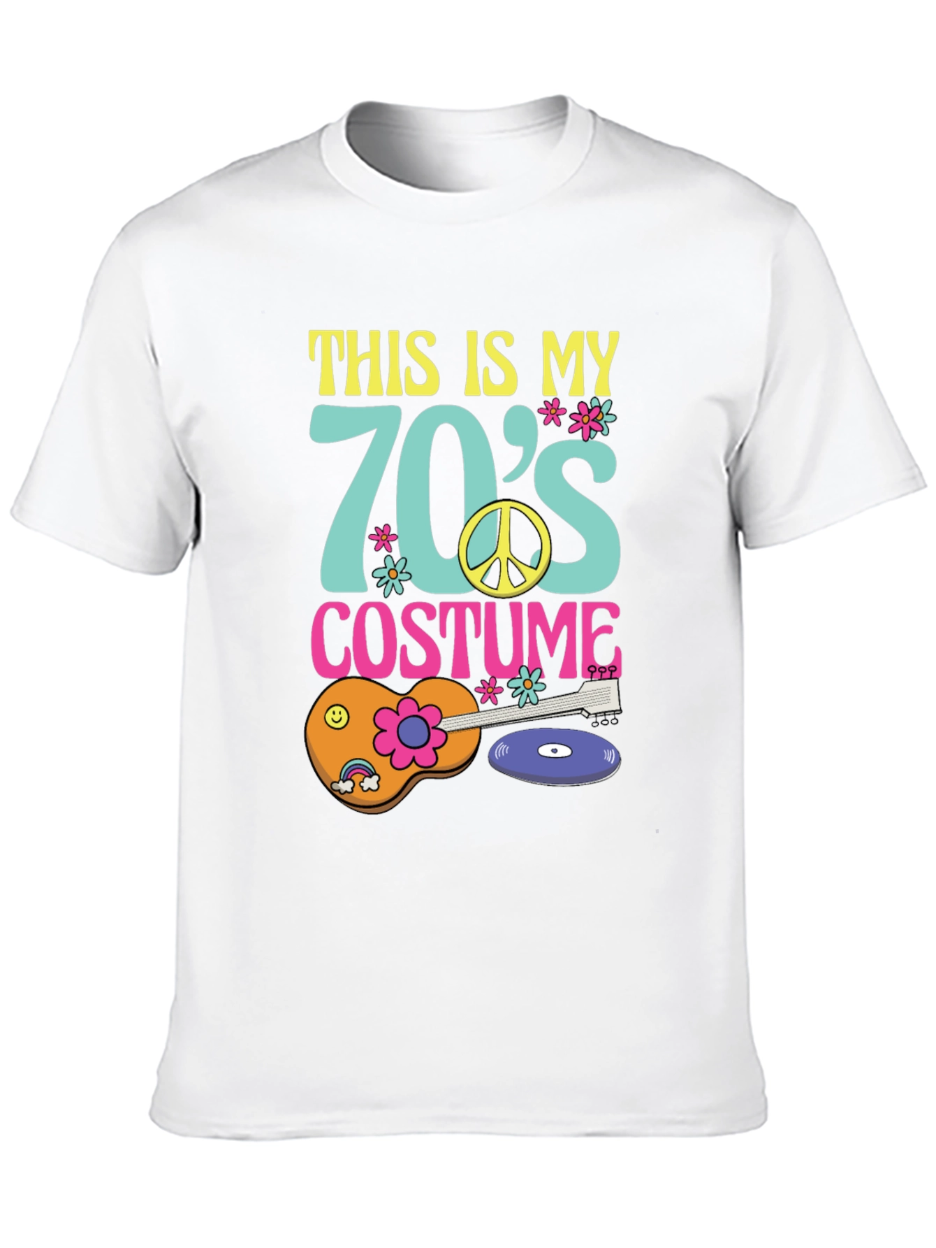 Retro 70s Costume T-Shirt - Hippie Style!